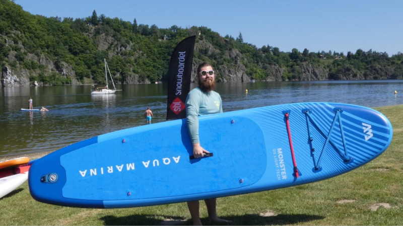 Monster blue Aqua marina cely paddleboard 2026